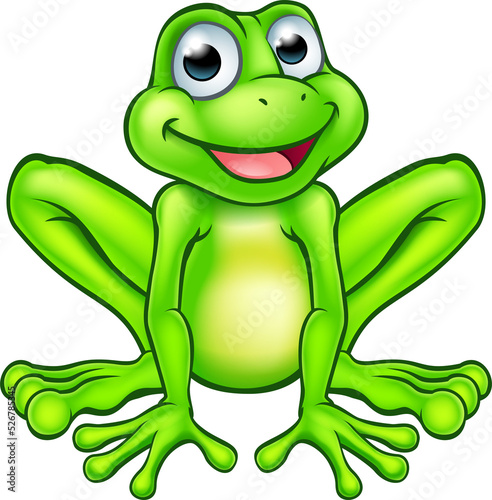 Cartoon Frog Mascot