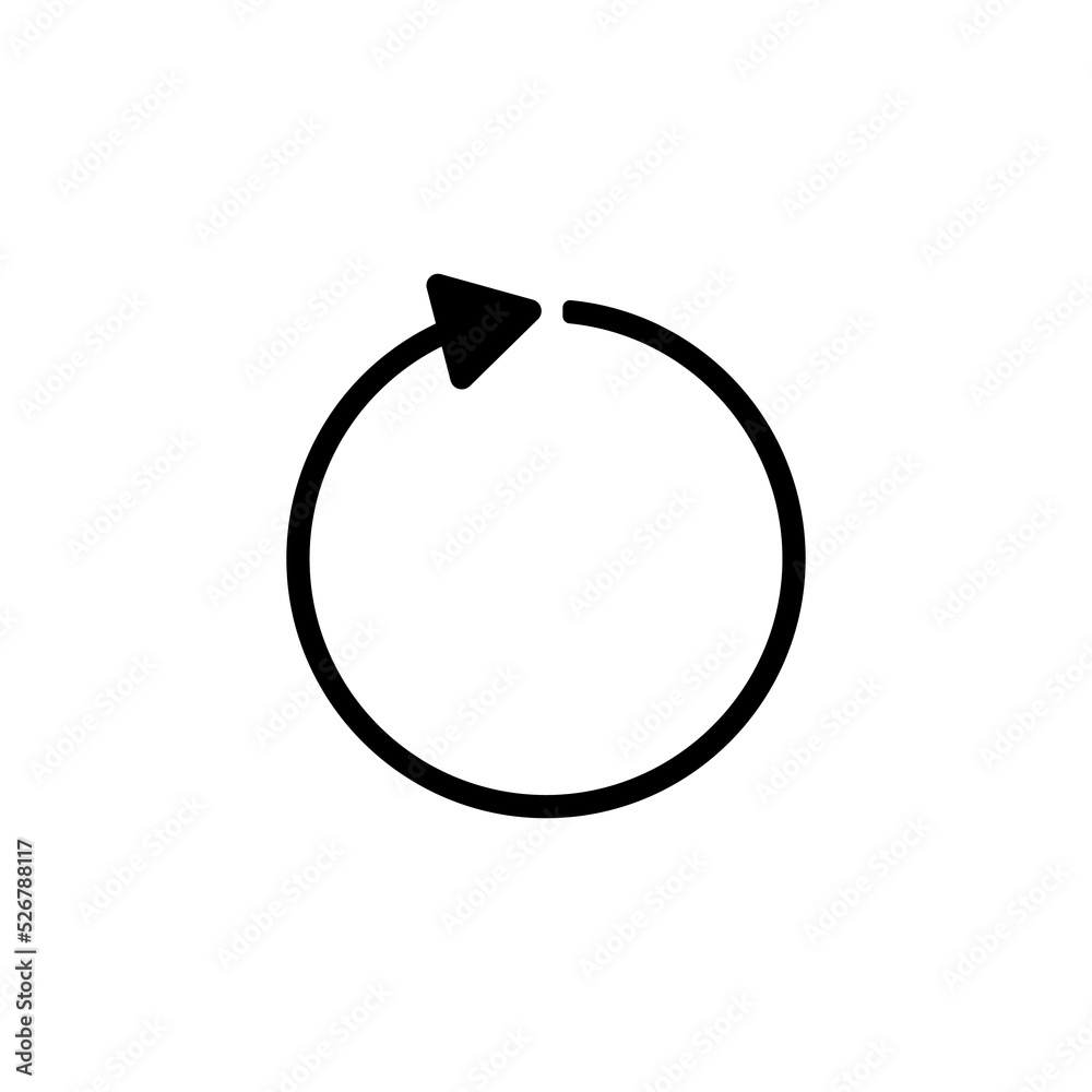 Set of circle arrow vector icons. Refresh and reload arrow icon. Recycling icon. Circular vector arrows. Arrows flat sign. Vector illustration Set of circle arrow vector icons. Refresh and reload arrow icon. Recycling icon. Circular vector arrows. Arrows flat sign. Vector illustration