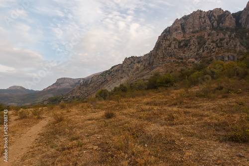 Valley and rocks near Demerdzhi Rocks
