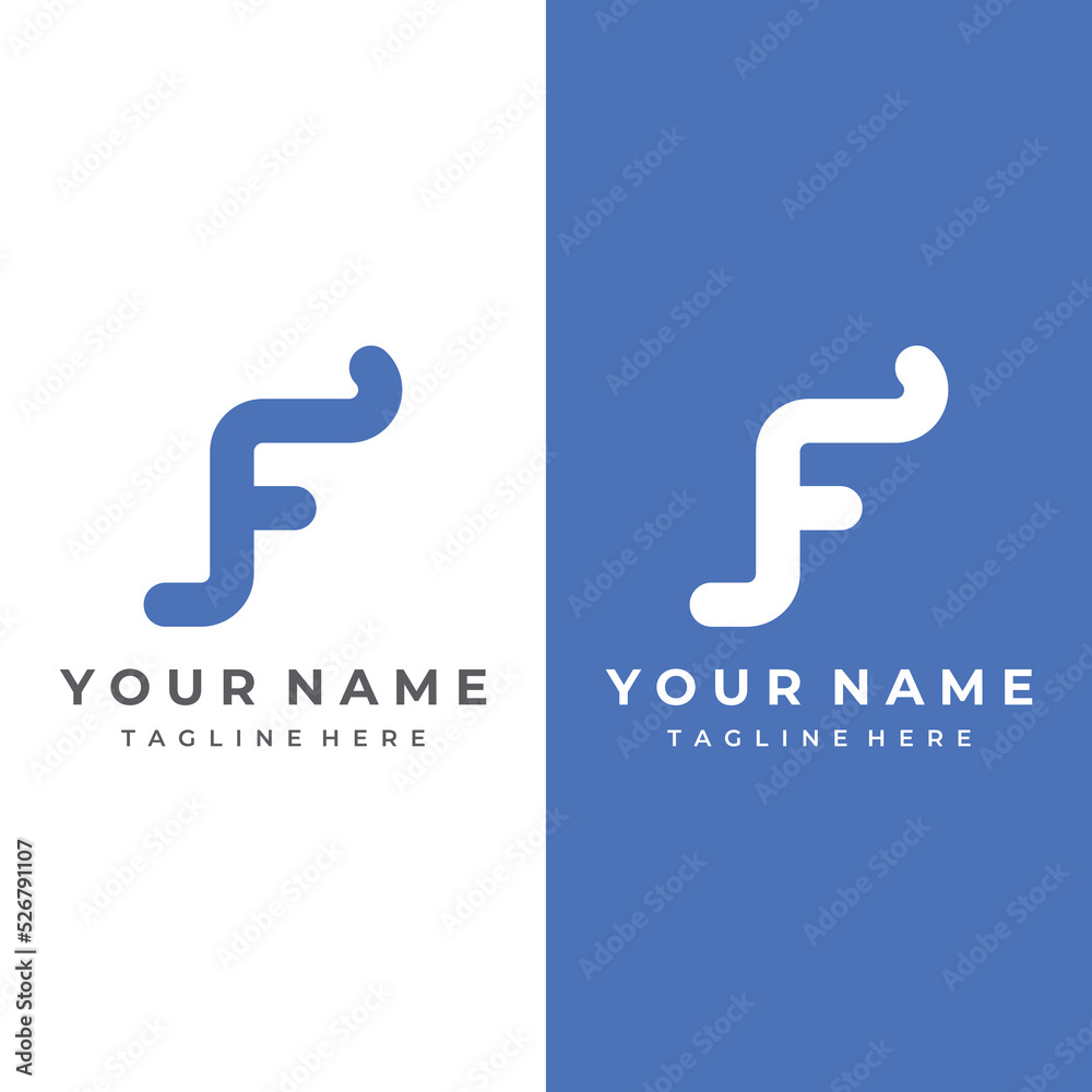 Logo design abstract template element initial letter F geometric shape. Minimalist and modern F Logo design. Logo can be used for branding and business cards. Logo design abstract template element initial letter F geometric shape. Minimalist and modern F Logo design. Logo can be used for branding and business cards.