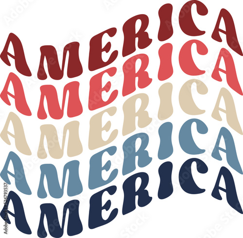 America Wavy