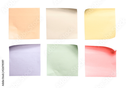 Papier peint text stuck with sticky tape