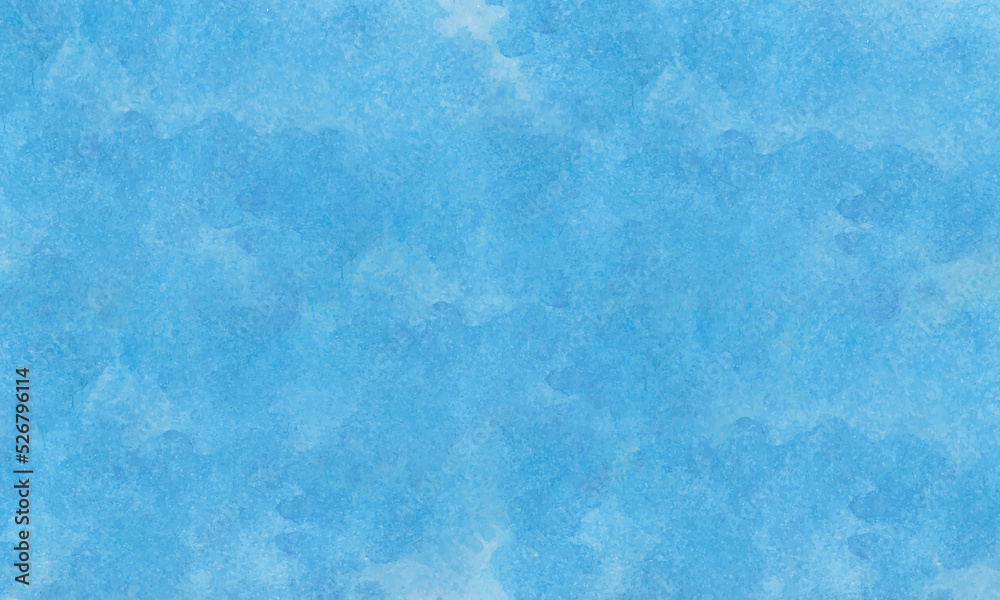 Abstract blue watercolor background texture