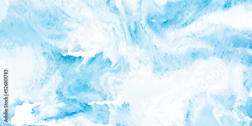 Abstract hand painted element blue watercolors on paper texture background design. Abstract watercolor background hand-drawn on paper. blue turquoise art liquid paint watercolor with tie dye stain.
