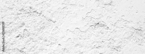 White concrete wall as a background. Empty white concrete wall texture. background and texture of white concrete wall. panorama white textured concrete wall. White plastered wall background © Creative Design