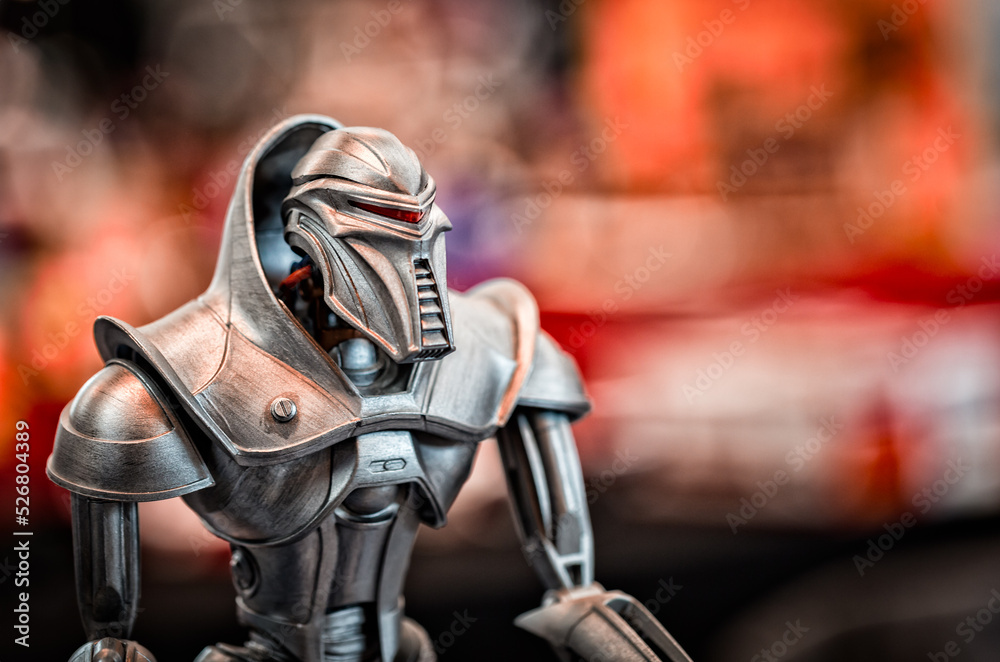 Fototapeta premium buste de cyborg