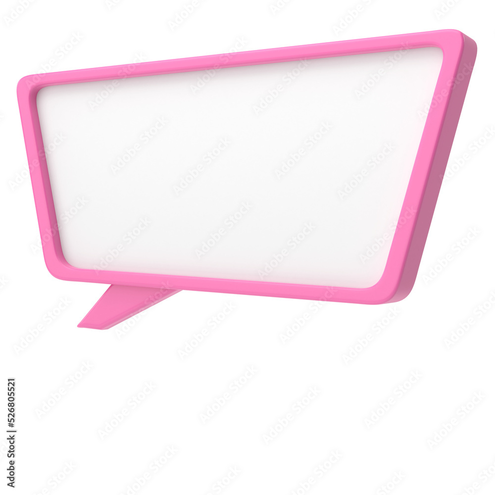 3D speech bubble. Text box. Text area. 3D speech bubble. Text box. Text area.
