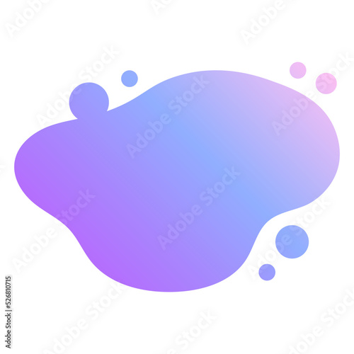 gradient blob element
