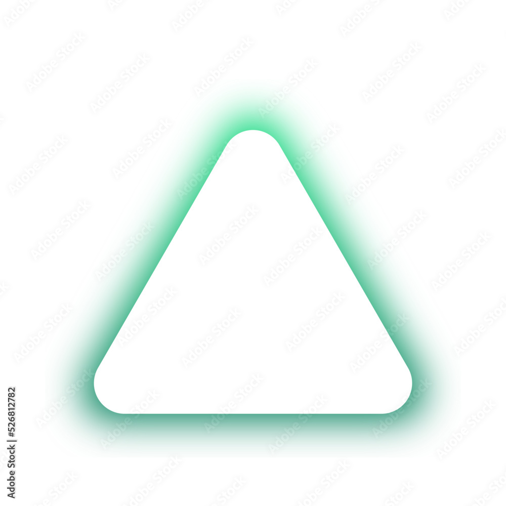 Fototapeta premium neon shadow triangle background 