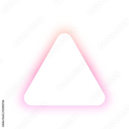 neon shadow triangle background 