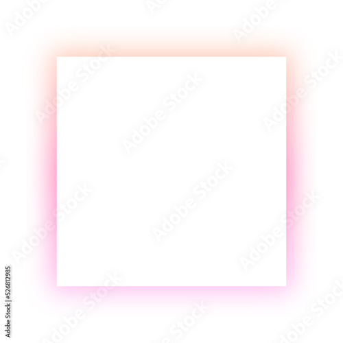 neon shadow square background
