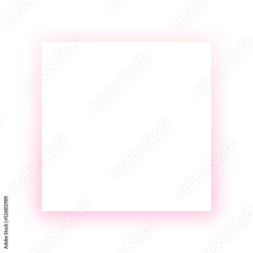 neon shadow square background 