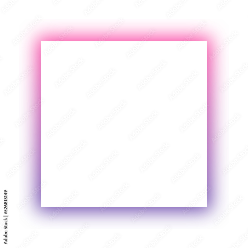 neon shadow square background
