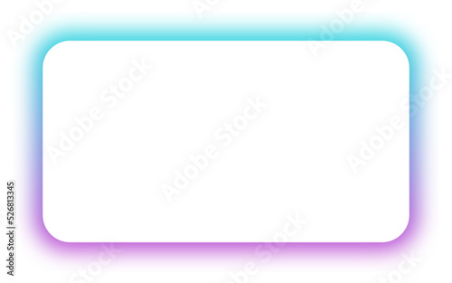 neon shadow rectangle background