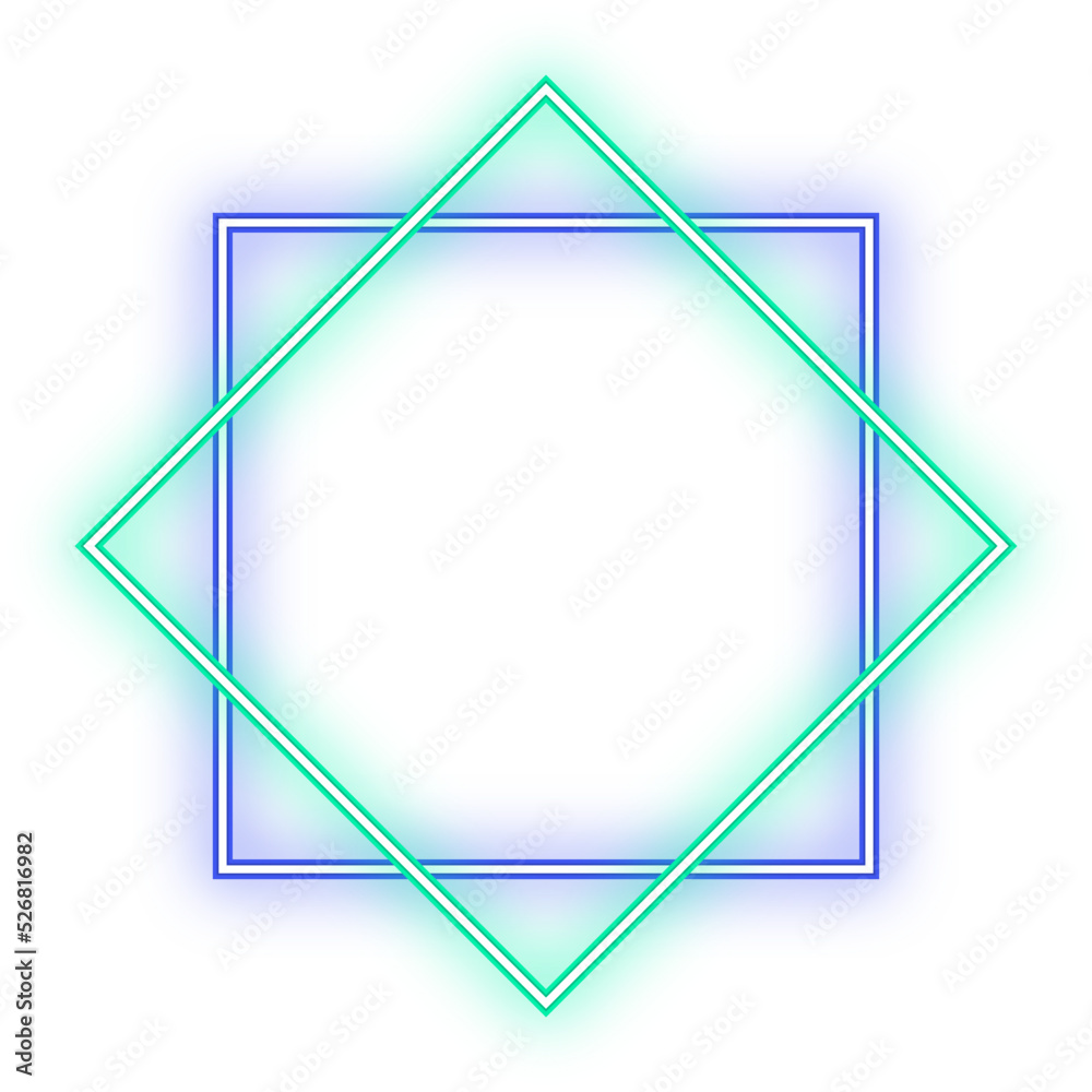 square neon frames
square neon frames