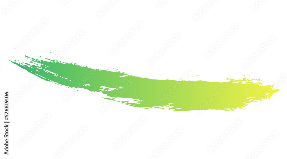 Obraz premium gradient brush stroke element