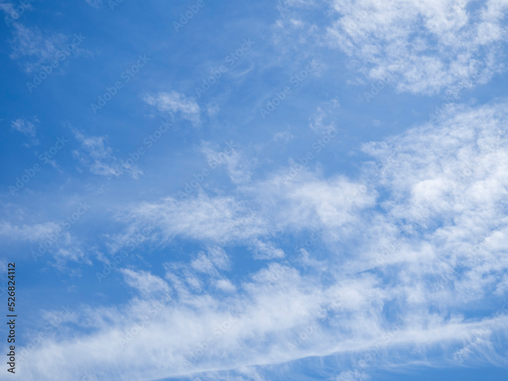 Image of the sky, clouds. Natural background