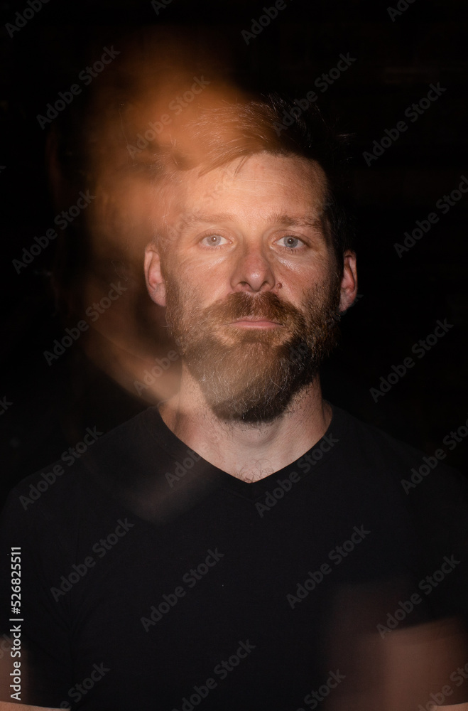 man portrait double exposure delusions and hallucinations man portrait double exposure delusions and hallucinations