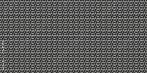 Dark black pixel mosaic abstract seamless geometric grid background