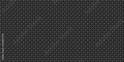 Wallpaper Mural Monochrome geometric grid Pixel Art style background Modern black and white abstract mosaic texture Torontodigital.ca