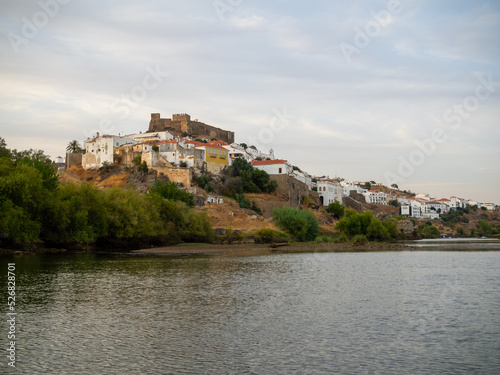 Mertola seen from the Guadiana River © Sérgio Nogueira