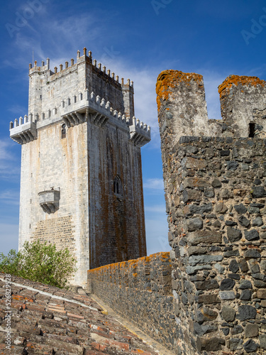Beja Castle keep and battlement