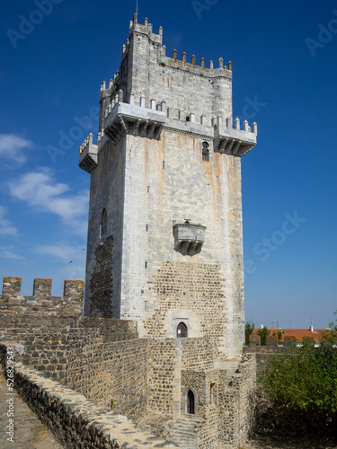 Beja Castle keep and battlement