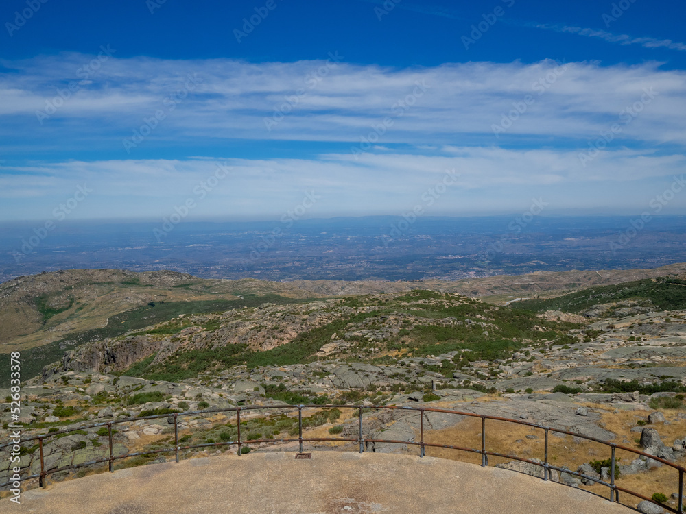 Serra da Estrela landscape seen from Lagoa Comprida