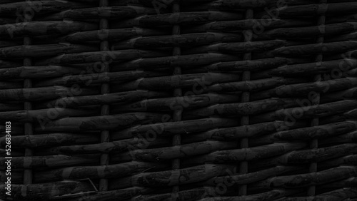 Straw weaving texture close...