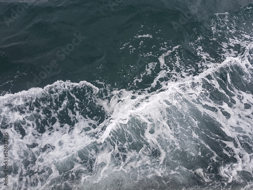 Blue sea water background t...