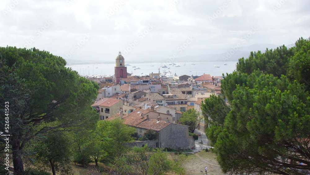 Über den Dächern von San Tropez