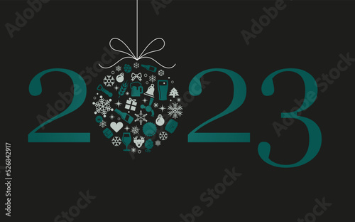 Weihnachtskarte 2023 Bier
