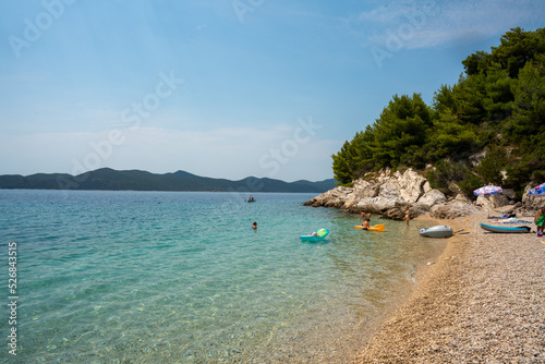 Fototapeta Naklejka Na Ścianę i Meble -  Dalmatian coast crystal sea water