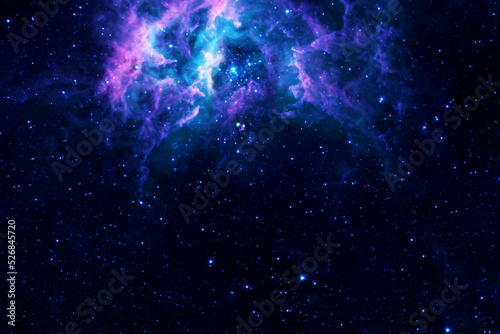 Fototapeta Naklejka Na Ścianę i Meble -  Beautiful galaxy, nebula. Elements of this image furnished by NASA