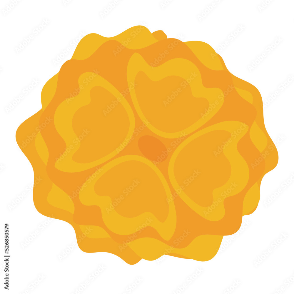 golden flower decoration