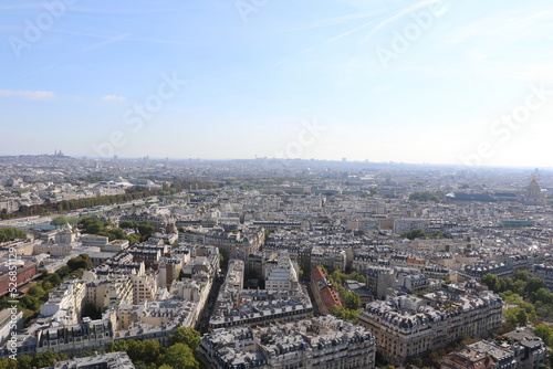 Vue aérienne des toits de Paris © Hagen411