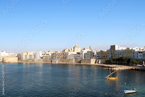 View of Trapani, city in Sicily, Italy © Valerio