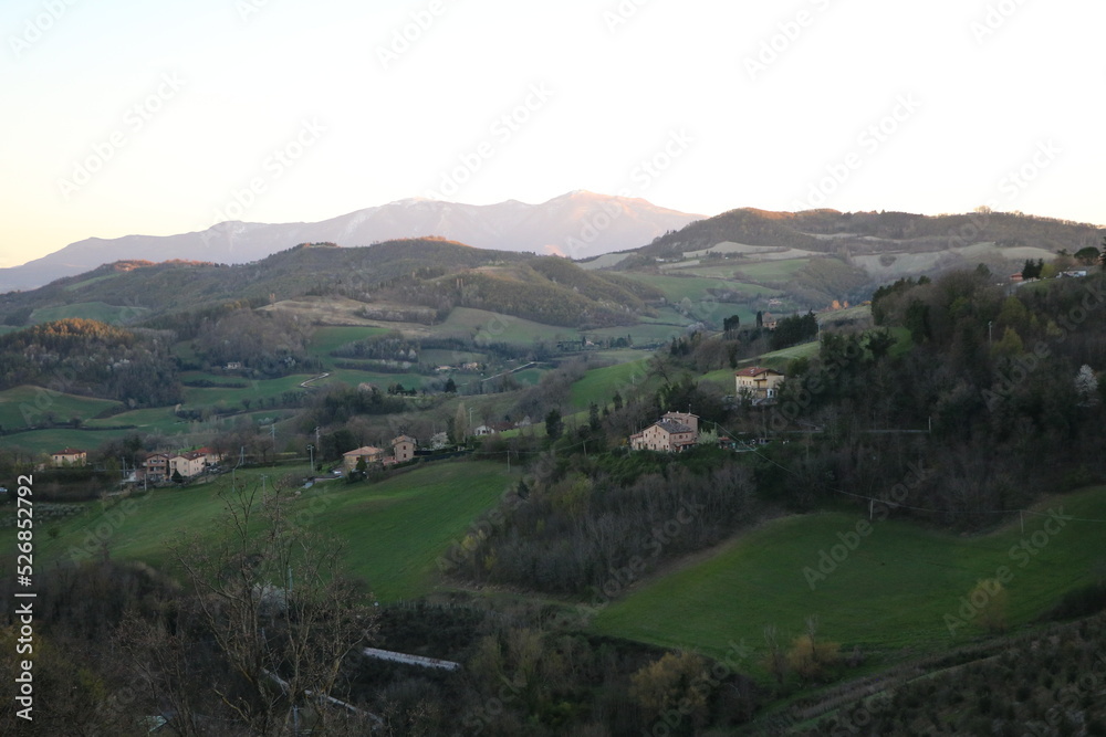 Obraz premium Landscape around Urbino, Italy