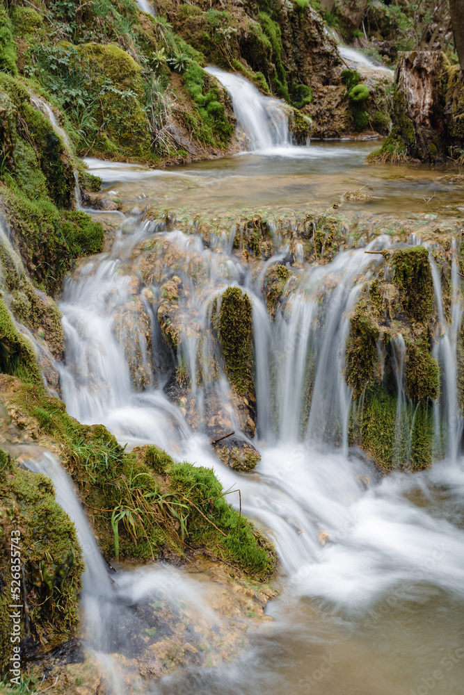 Beautiful waterfalls in the forest