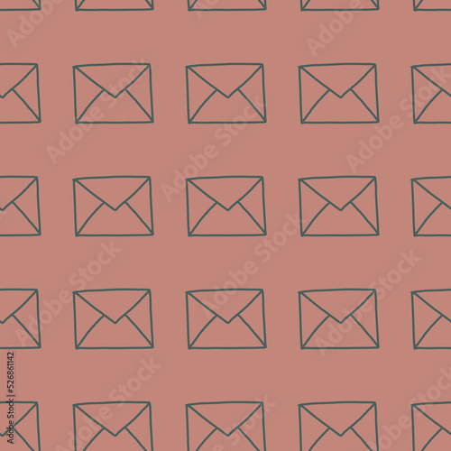 Pattern with letters 