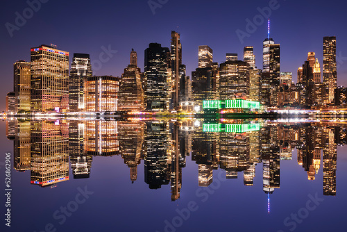 Fotografia The skyline of New York City, United States
