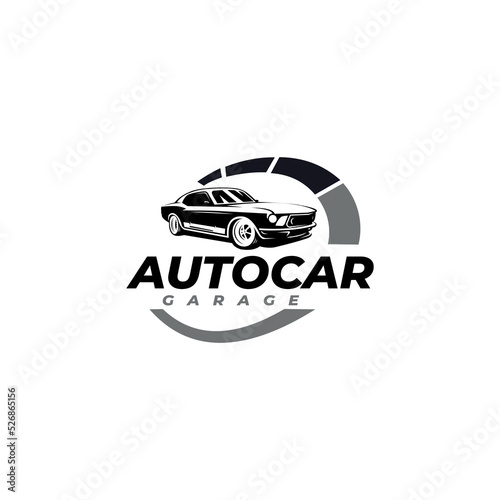 Cars dealer, automotive, autocar logo template