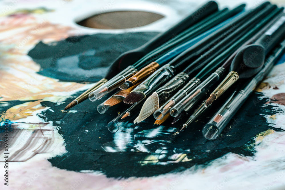 Obraz premium Painting work