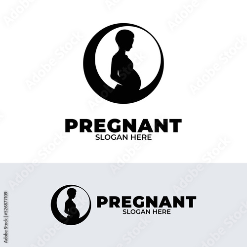Pregnant woman logo design inspiration