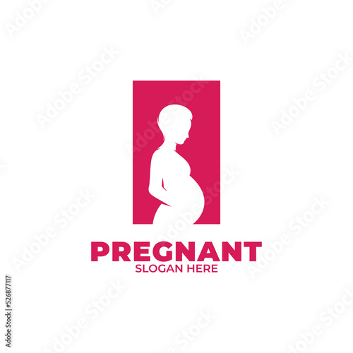 Pregnant woman logo design inspiration