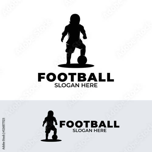 Kids soccer logo design Inspiration