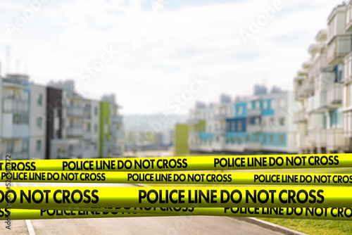 police line do not cross tape, restricted area, criminal investigation