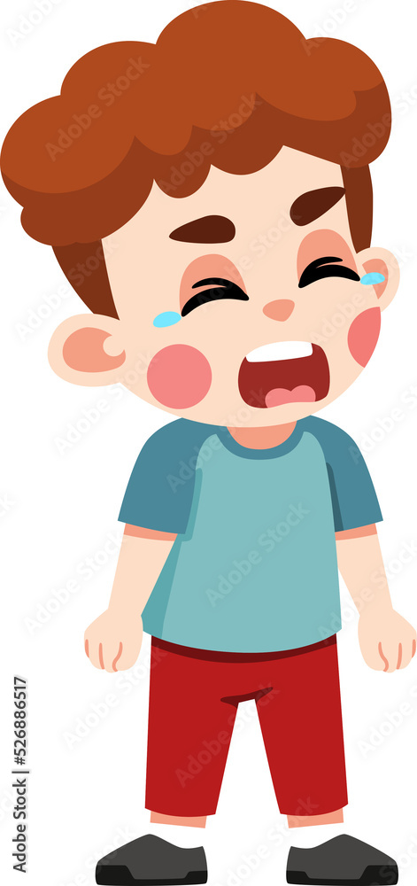 Kid Toddler Crying Standing Having Tantrum Kid Toddler Crying Standing Having Tantrum