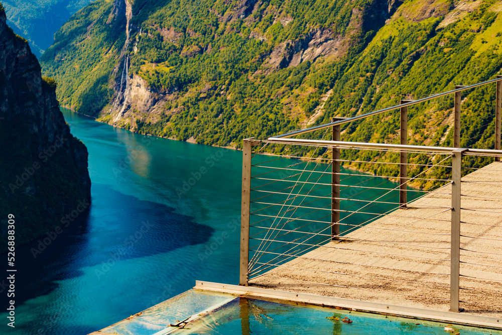Ornesvingen viewing point Norway