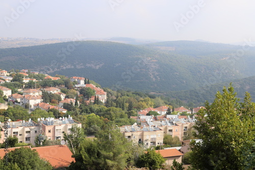 Landscape in the mountains in northern Israel. © shimon